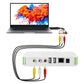 2Pcs USB 2.0 Audio Video VHS to DVD VCR PC HDD Converter Adapter Digital Capture Card