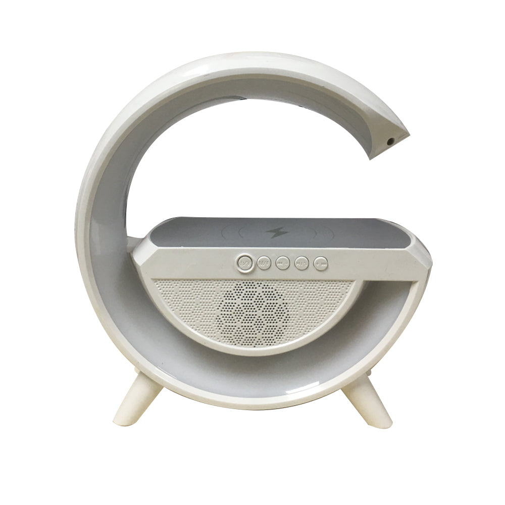 Intelligent Ambient Light Cell Phone Wireless Charging Bedside Night Light Multi-Mode Play Bluetooth Speaker