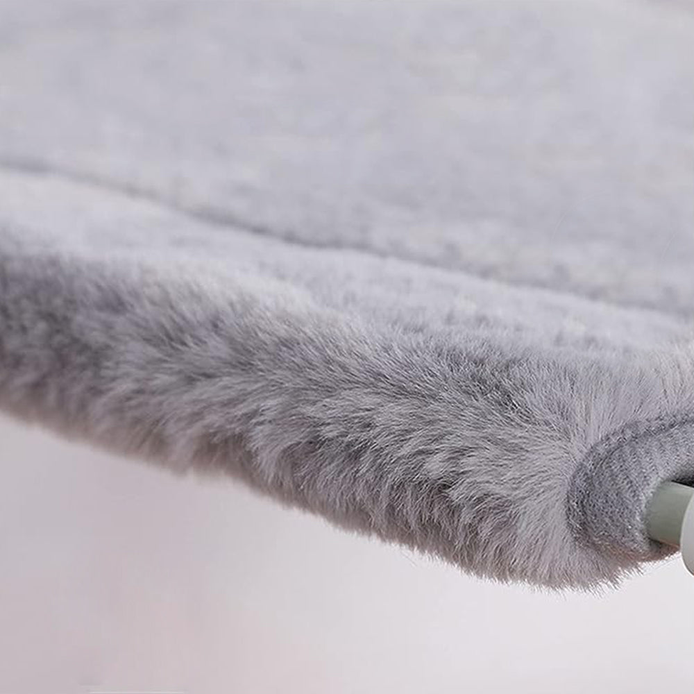 Single Dual Layer Cat Hammock with Thick Mat Cat Sucker Warm Hanging Nest