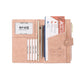 RFID Passport and Card Holder Travel Wallet with Zipper for Women Men