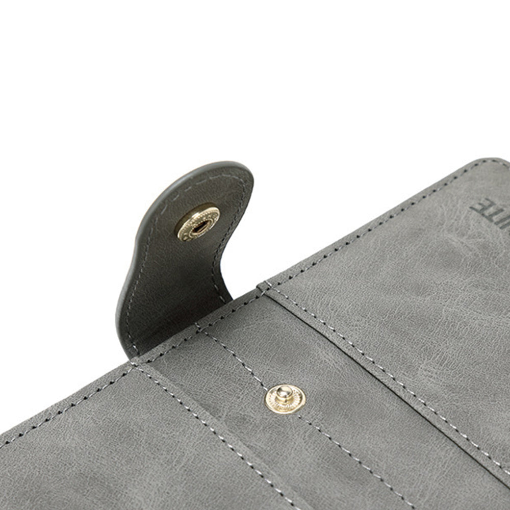 RFID Passport and Card Holder Travel Wallet with Zipper for Women Men