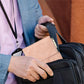 RFID Passport and Card Holder Travel Wallet with Zipper for Women Men