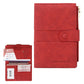 RFID Passport and Card Holder Travel Wallet with Zipper for Women Men