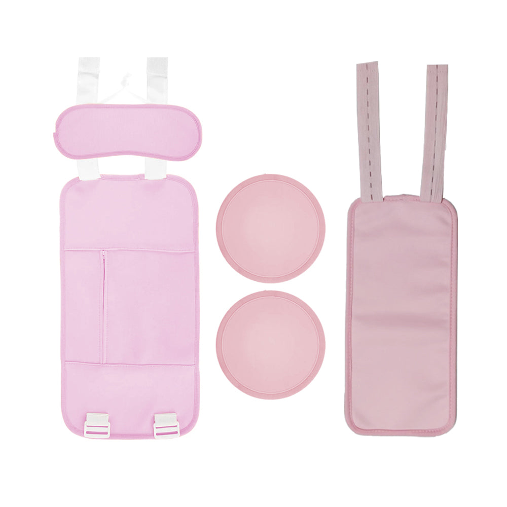 5Pcs Set Castor Oil Pack Wrap Water-resistant Reusable Castor Oil Compress Pad