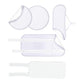5Pcs Set Castor Oil Pack Wrap Water-resistant Reusable Castor Oil Compress Pad