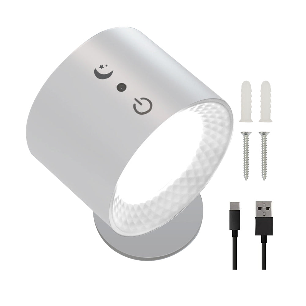 Rechargeable Adsorbable Iron LED Wall Sconce Wall Mounted Lamp