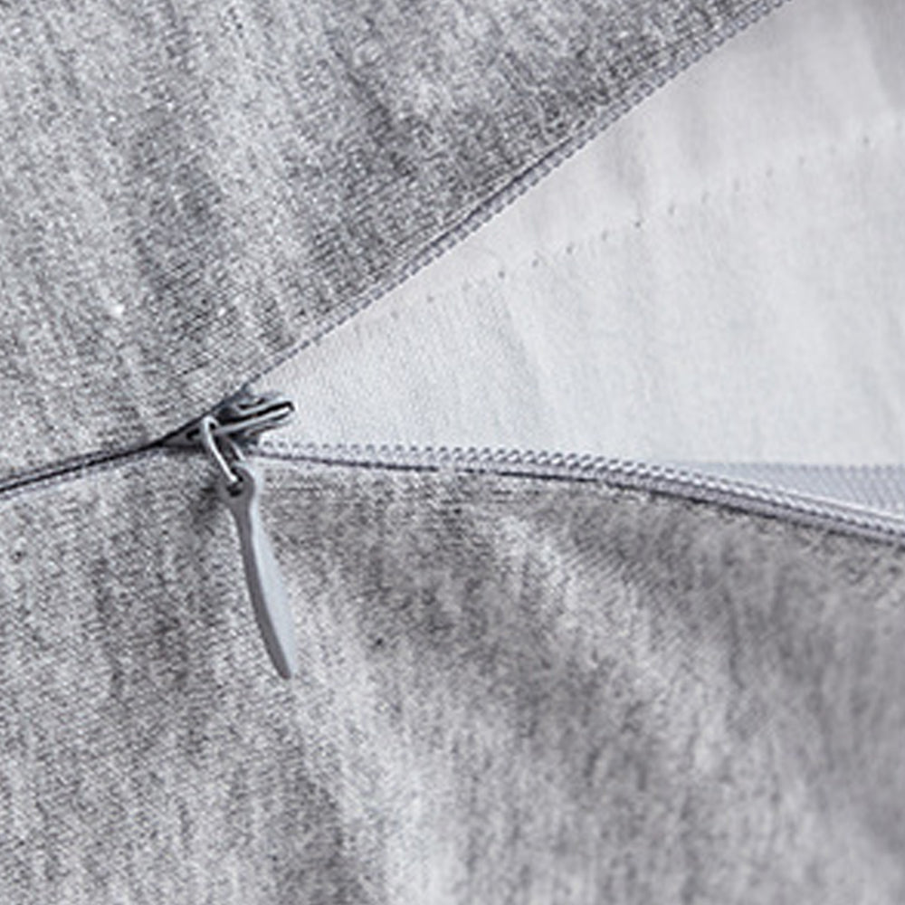 Grey J-Shaped Body Pillows Maternity Pillows for Body Support