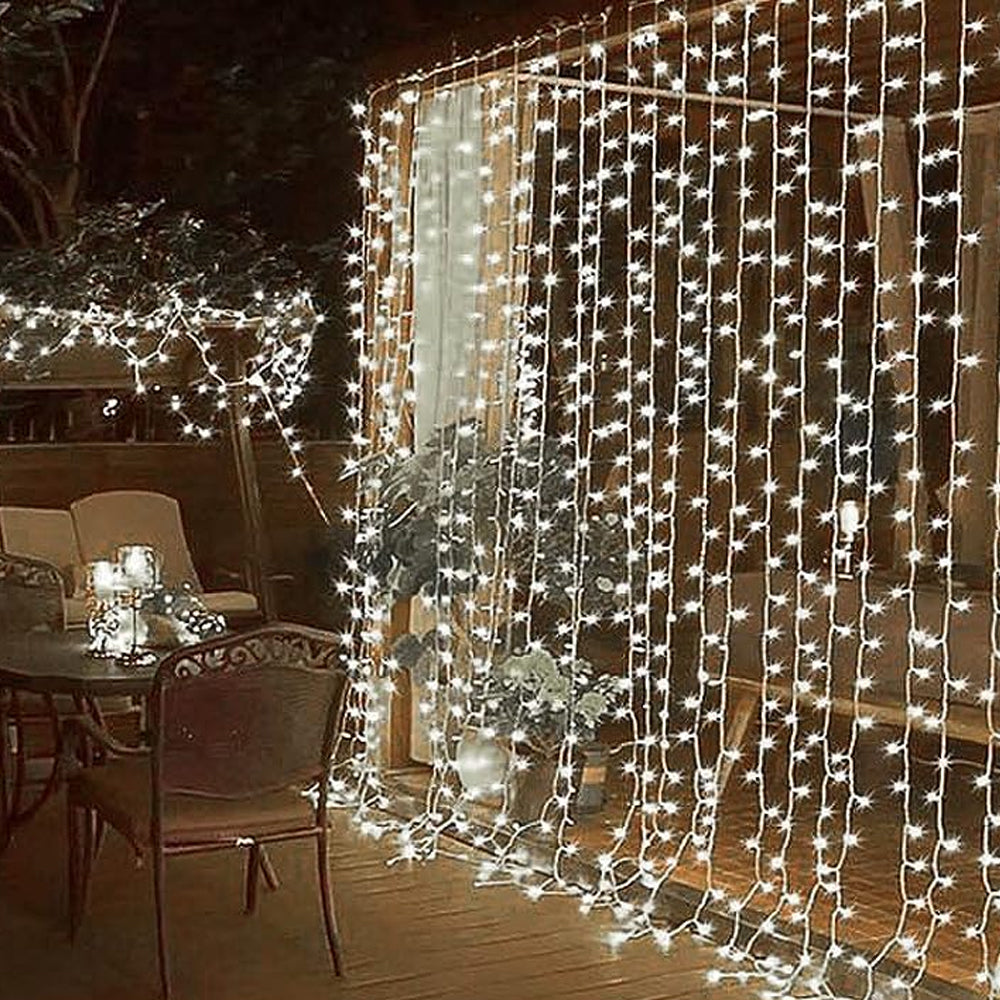 Christmas 8 Modes LED Firecracker Starry String Lights for Bedroom Festival Decorations