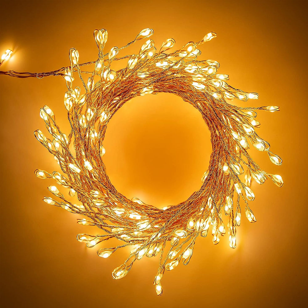 Christmas 8 Modes LED Firecracker Starry String Lights for Bedroom Festival Decorations