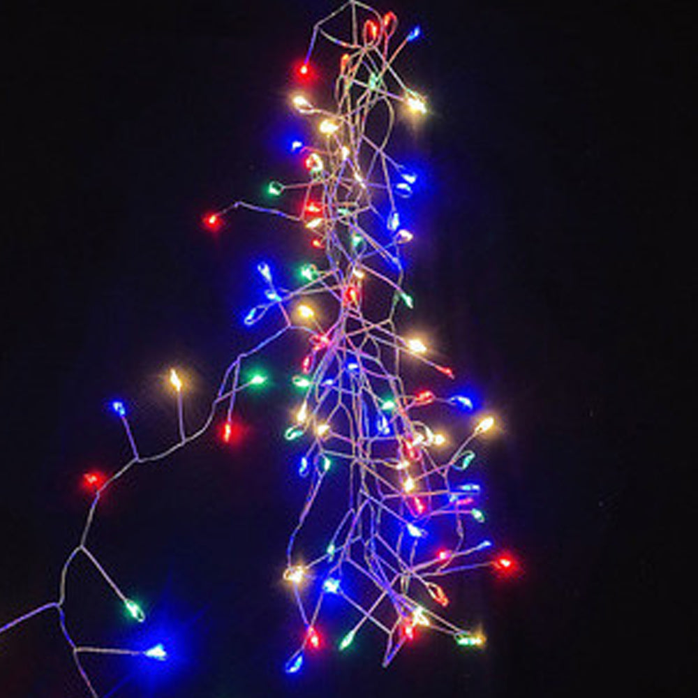 Christmas 8 Modes LED Firecracker Starry String Lights for Bedroom Festival Decorations