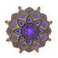 Mandala Yoga Room Night Light Wall Mounted Lamp Atmosphere Light