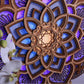 Mandala Yoga Room Night Light Wall Mounted Lamp Atmosphere Light