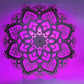 Mandala Yoga Room Night Light Wall Mounted Lamp Atmosphere Light