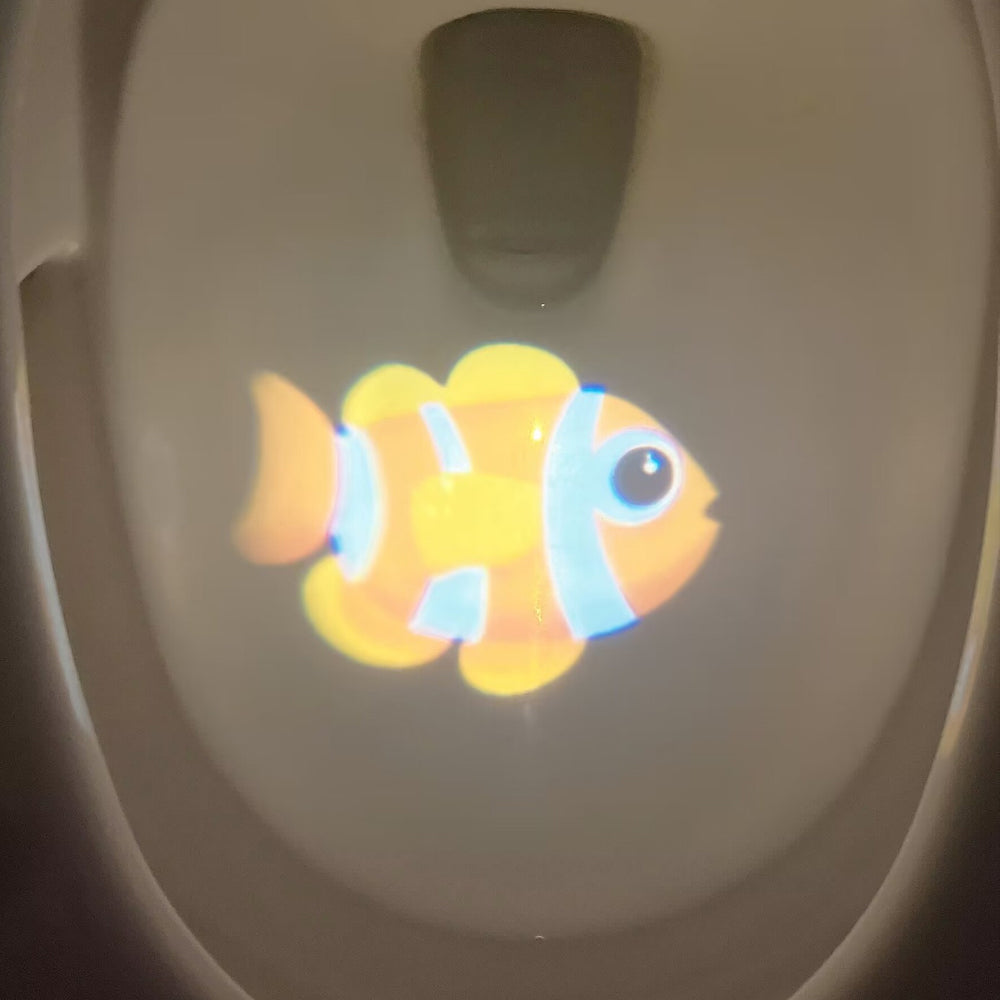 Toilet Night Light Projector with Motion Sensor
