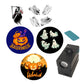 Halloween LED Moon Background Atmosphere Projection Lamp-Halloween series