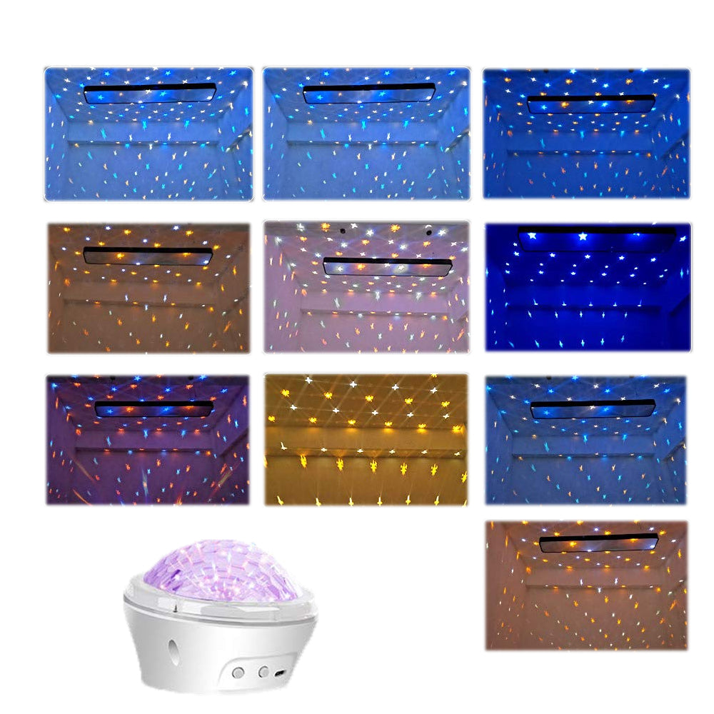 4 Modes Star Projector Night Ceiling Light