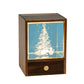 3D Glass LED Night Table Lamp-Christmas Tree