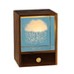 3D Glass LED Night Table Lamp-Cloud