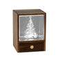 3D Glass LED Night Table Lamp-Christmas Tree