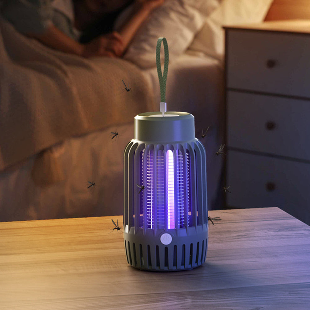 Electric Zapper Portable Rechargeable Mosquito Killer Lamp