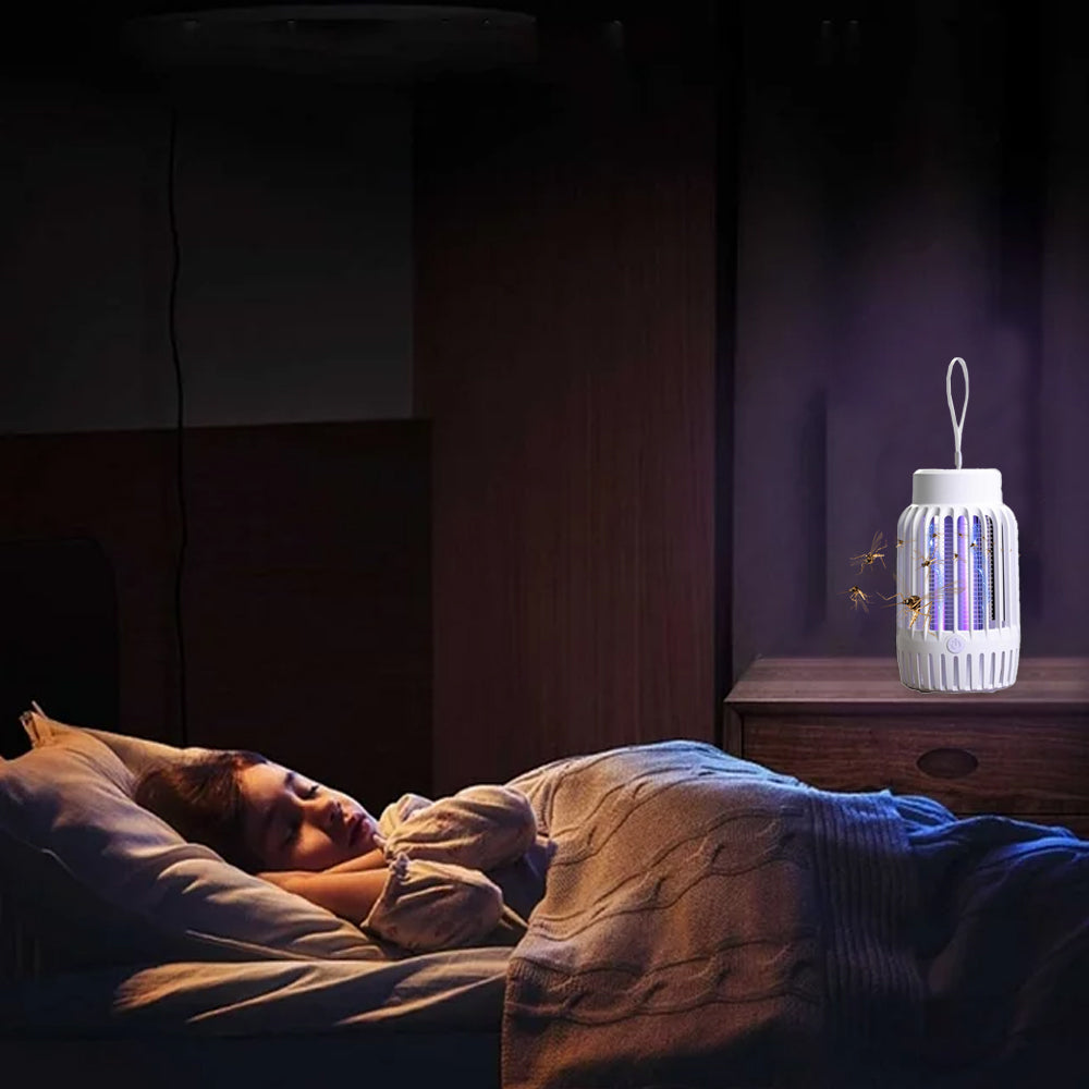 Electric Zapper Portable Rechargeable Mosquito Killer Lamp