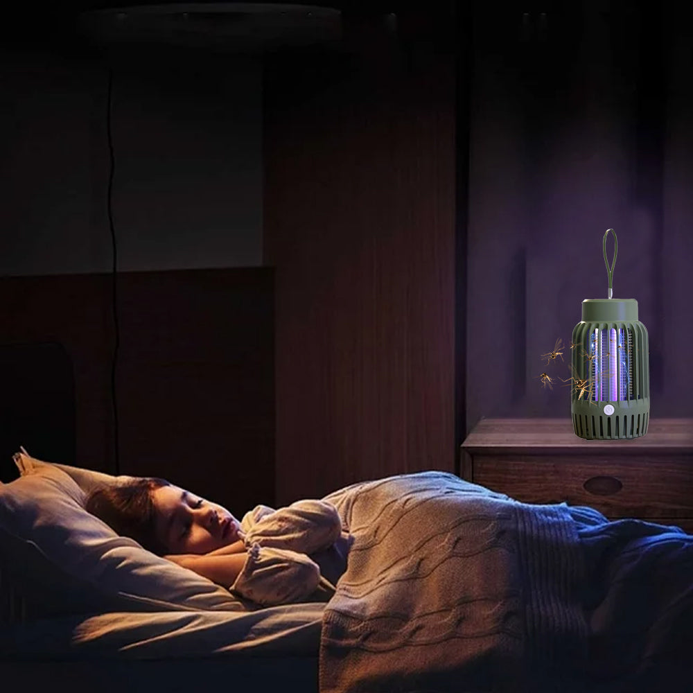 Electric Zapper Portable Rechargeable Mosquito Killer Lamp