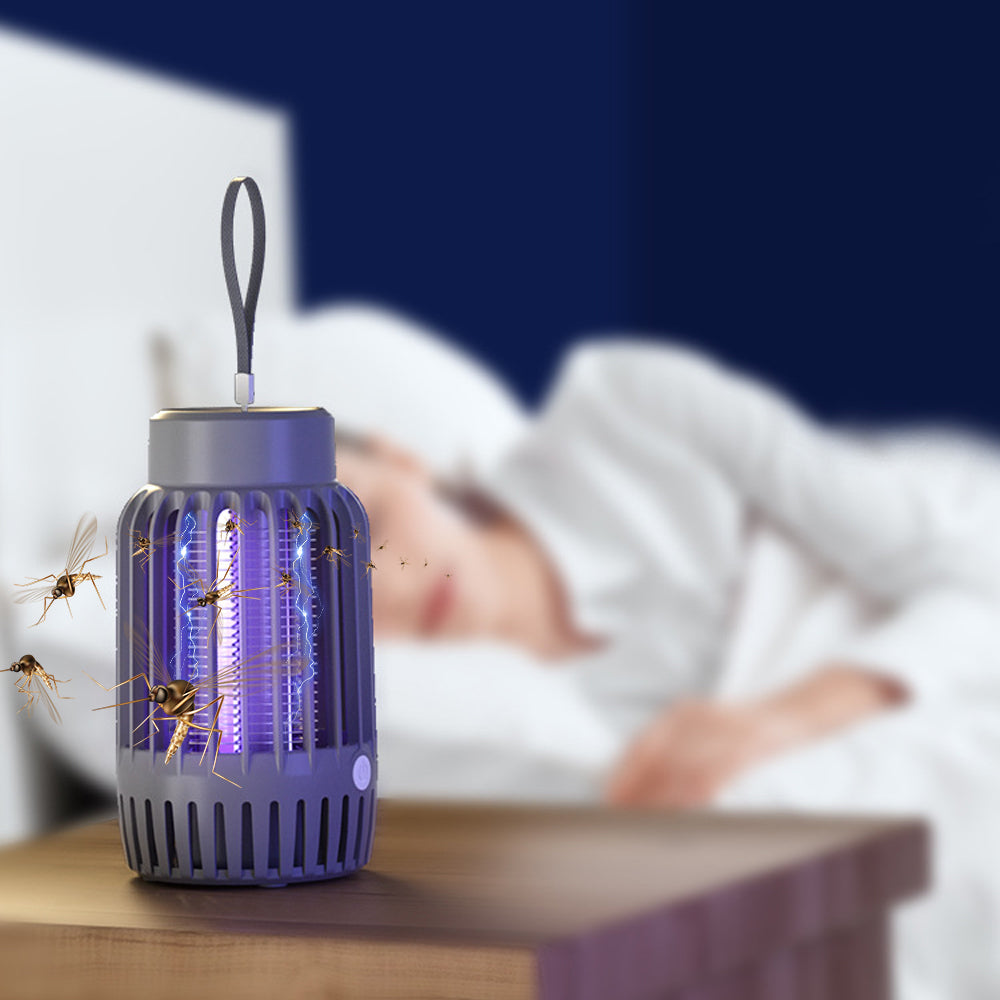 Electric Zapper Portable Rechargeable Mosquito Killer Lamp