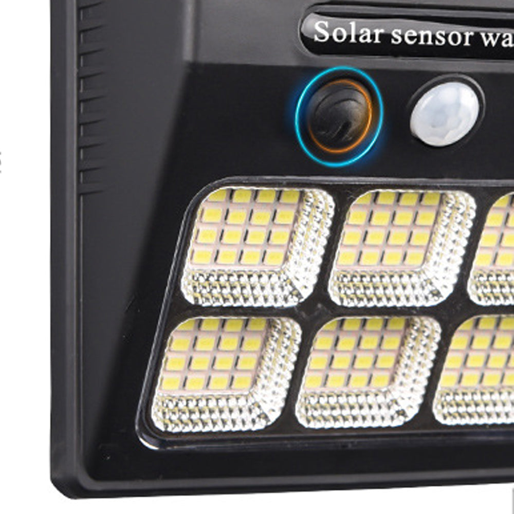 Water-resistant Human Sensor Solar Wall Lamp for Front Door Backyard Porch