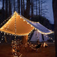 20/40/80-LEDs Star-Shaped Fairy String Lights-Stars+Snowflakes