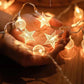 20/40/80-LEDs Star-Shaped Fairy String Lights-Stars+Balls