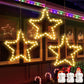 Christmas Window Star Lights Waterproof Christmas Lights Outdoor