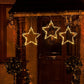 Christmas Window Star Lights Waterproof Christmas Lights Outdoor