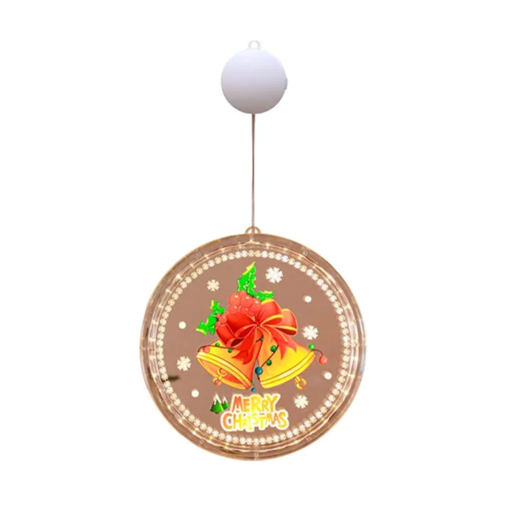 3Pcs Christmas LED Window Home Hanging Lamps-Style 1