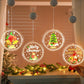3Pcs Christmas LED Window Home Hanging Lamps-Style 1