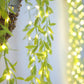 LED Artificial Willow Vines Curtain Light with 100 LED for Christmas Party Decoration