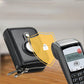 RFID Blocking Wallet Money Clip Purse Case Card Holder for AirTag