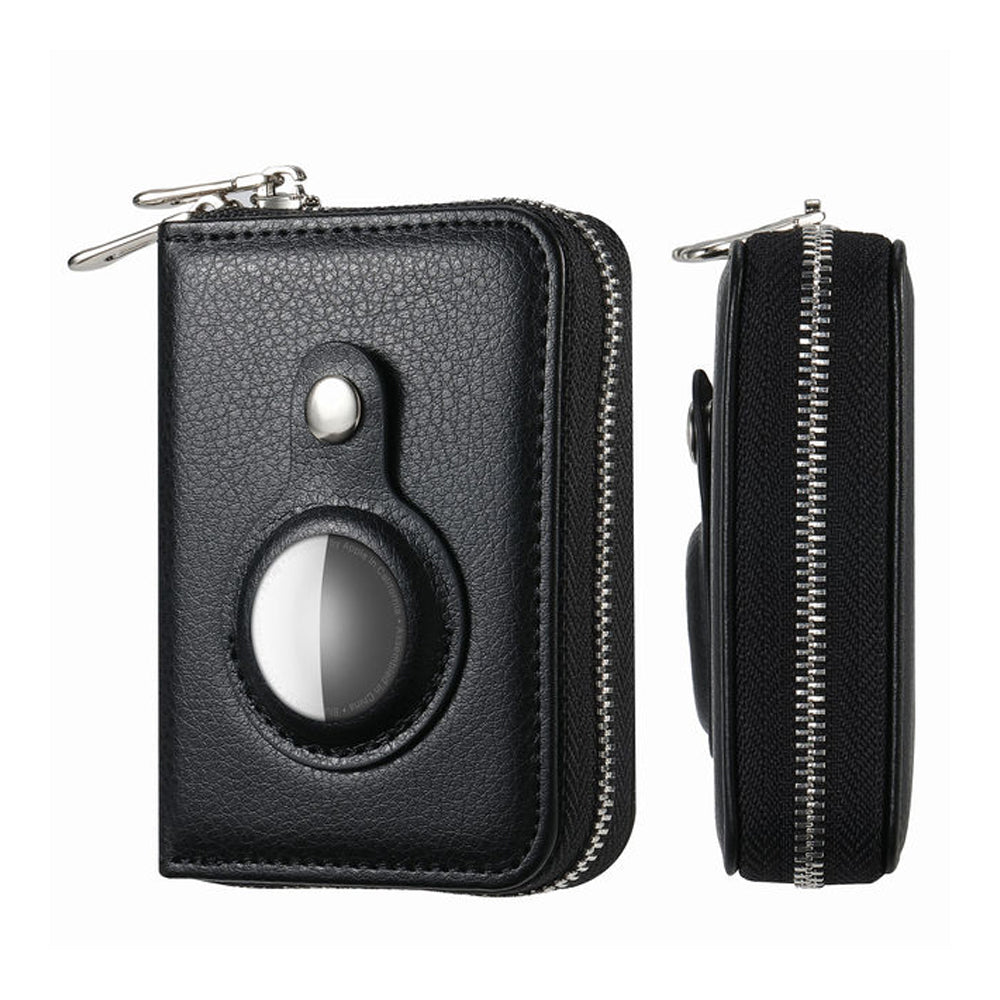 RFID Blocking Wallet Money Clip Purse Case Card Holder for AirTag