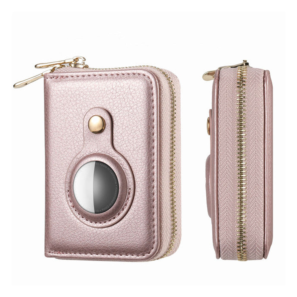 RFID Blocking Wallet Money Clip Purse Case Card Holder for AirTag