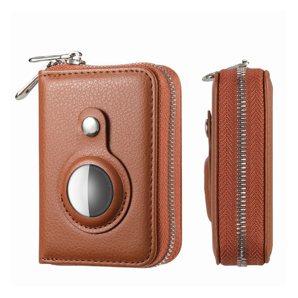 RFID Blocking Wallet Money Clip Purse Case Card Holder for AirTag