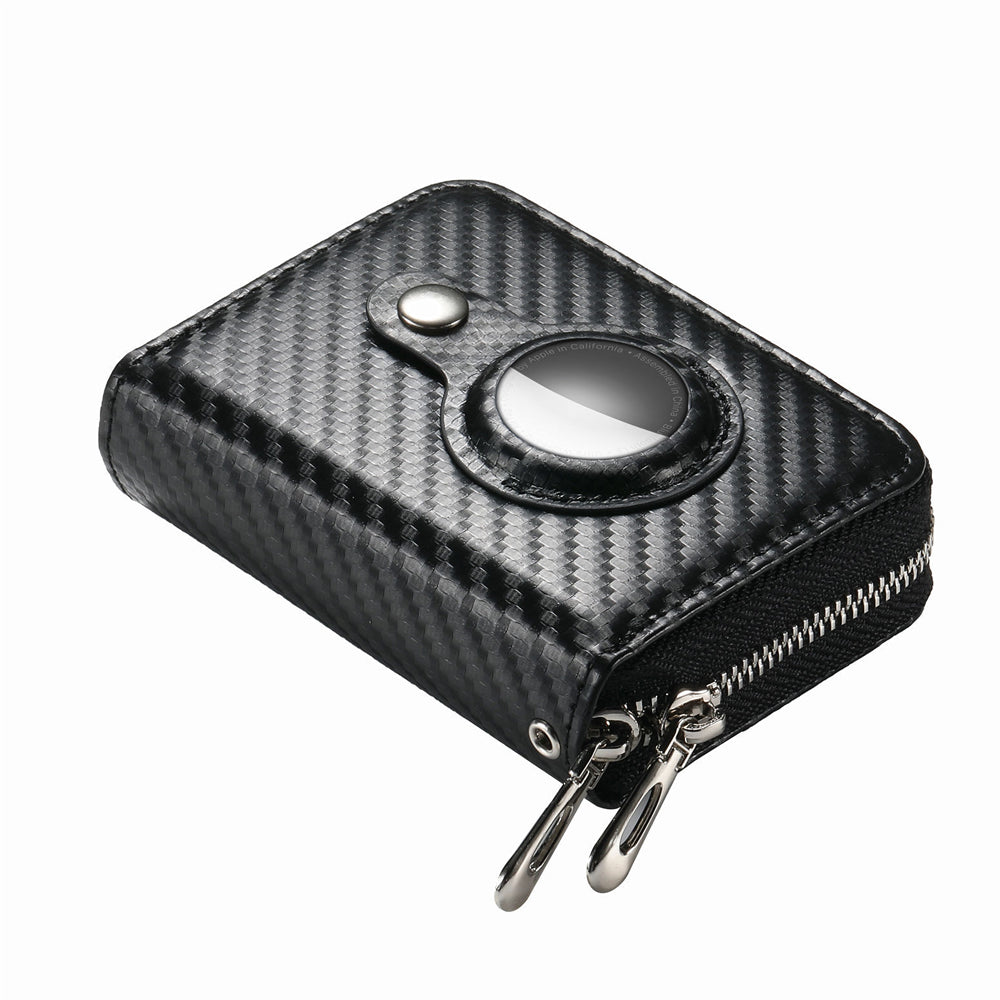 RFID Blocking Wallet Money Clip Purse Case Card Holder for AirTag