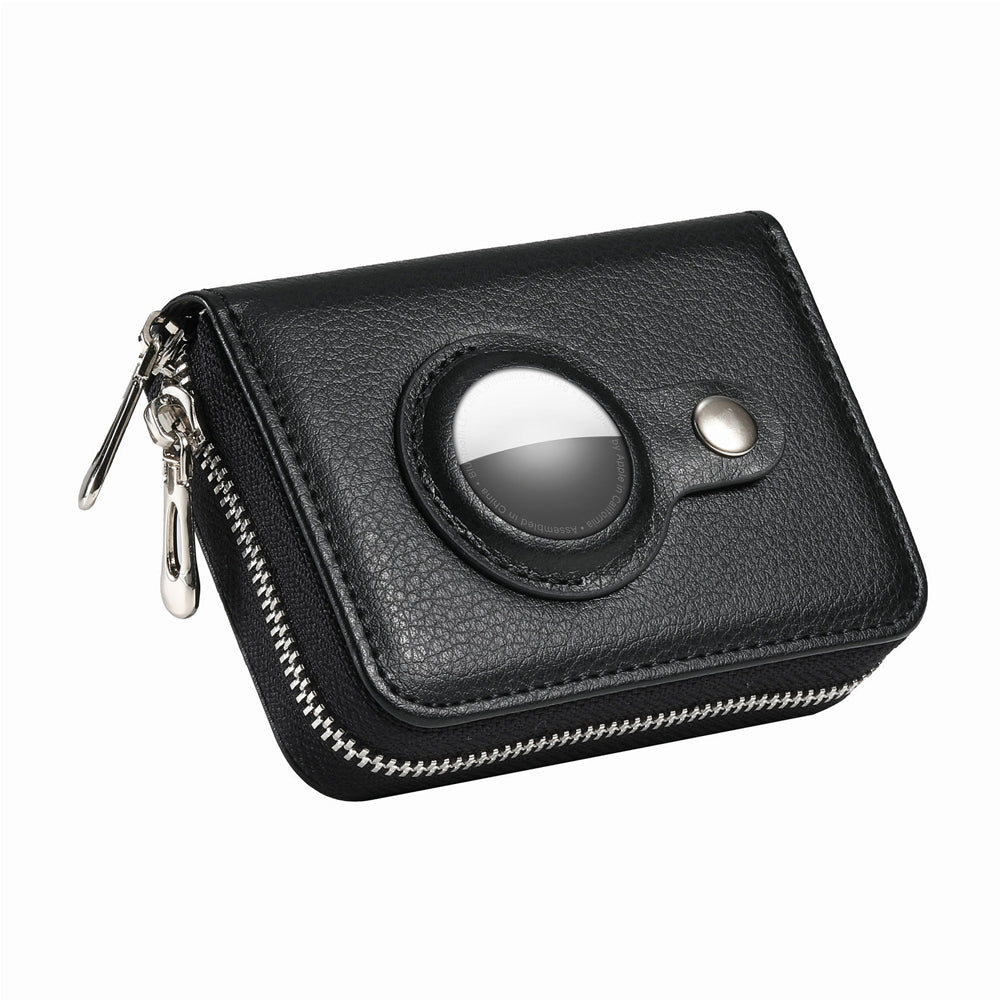 RFID Blocking Wallet Money Clip Purse Case Card Holder for AirTag