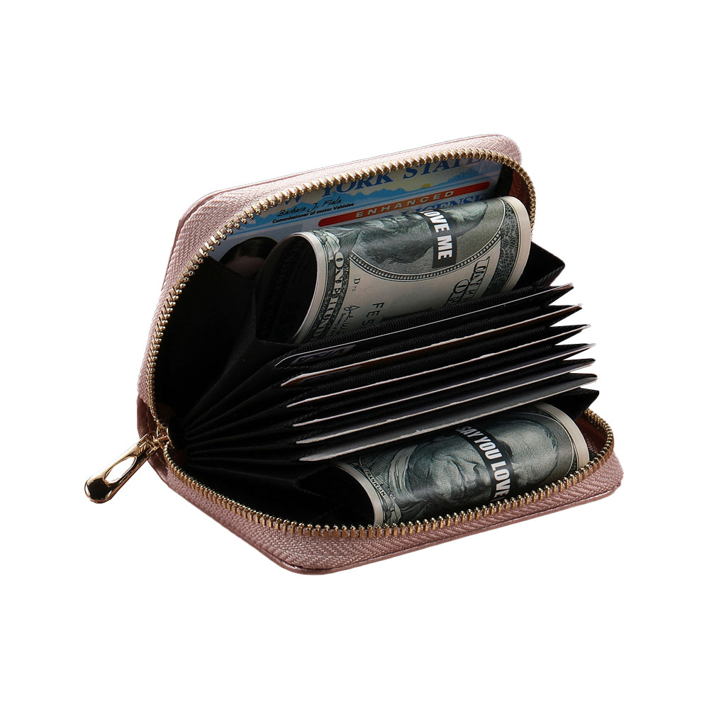RFID Blocking Wallet Money Clip Purse Case Card Holder for AirTag