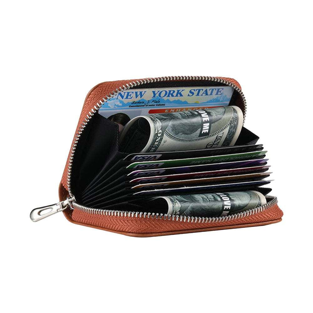 RFID Blocking Wallet Money Clip Purse Case Card Holder for AirTag