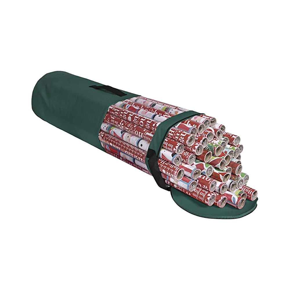 PVC Clear Christmas Gift Wrapping Paper Storage Bag