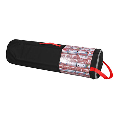 PVC Clear Christmas Gift Wrapping Paper Storage Bag