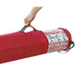 PVC Clear Christmas Gift Wrapping Paper Storage Bag