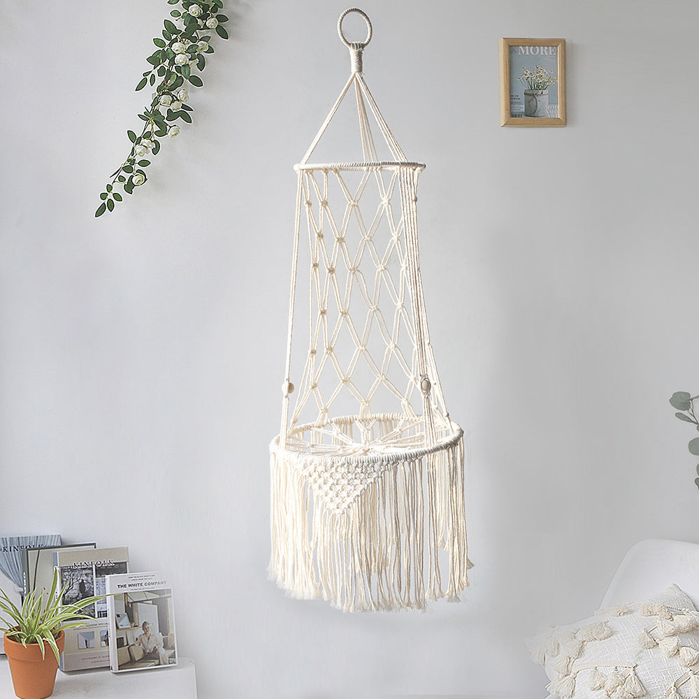 Cat Hammock Handwoven Hanging Cat Bed Cat Swing for Indoor Outdoor Home
