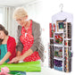 Double Sided Hanging Gift Wrap Organizer Wrapping Paper Bag Storage