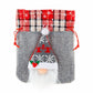 3Pcs 3D Faceless Santa Christmas Gift Bag Candy Bag Christmas Favor Bag Drawstring Bag