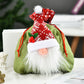 3Pcs 3D Faceless Santa Christmas Gift Bag Candy Bag Christmas Favor Bag Drawstring Bag